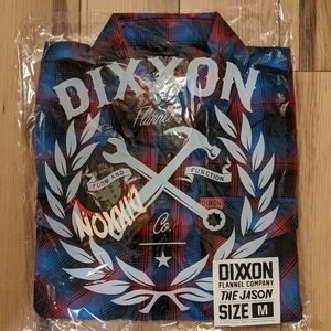 Dixxon Men's XS The Jason Horror Series Flannel New In Bag With Tags